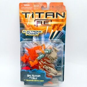 TITAN AE Electronic Power Arc Runner Cale Action Figure FACTORY SEALED NEW 2000